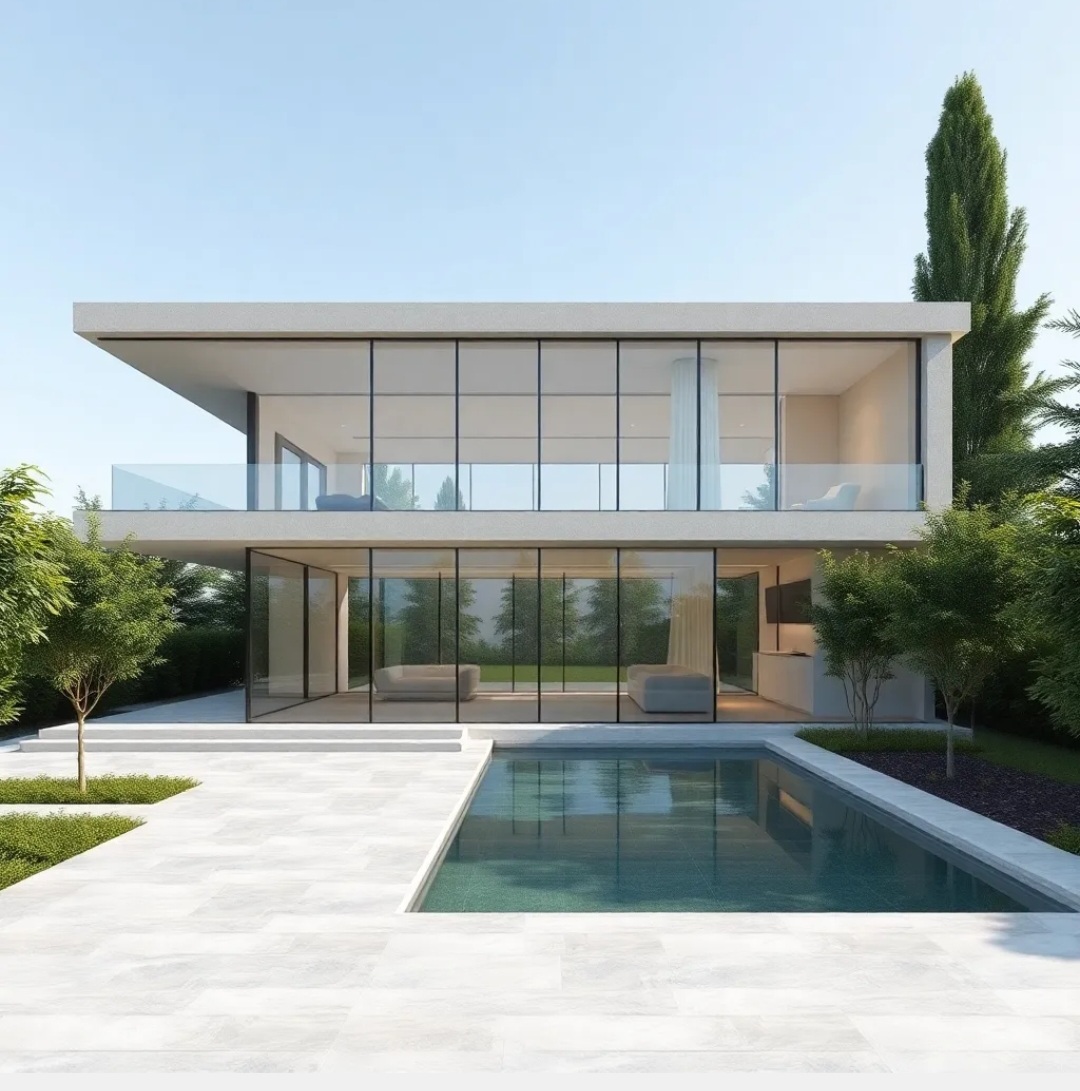 Minimalist villa
